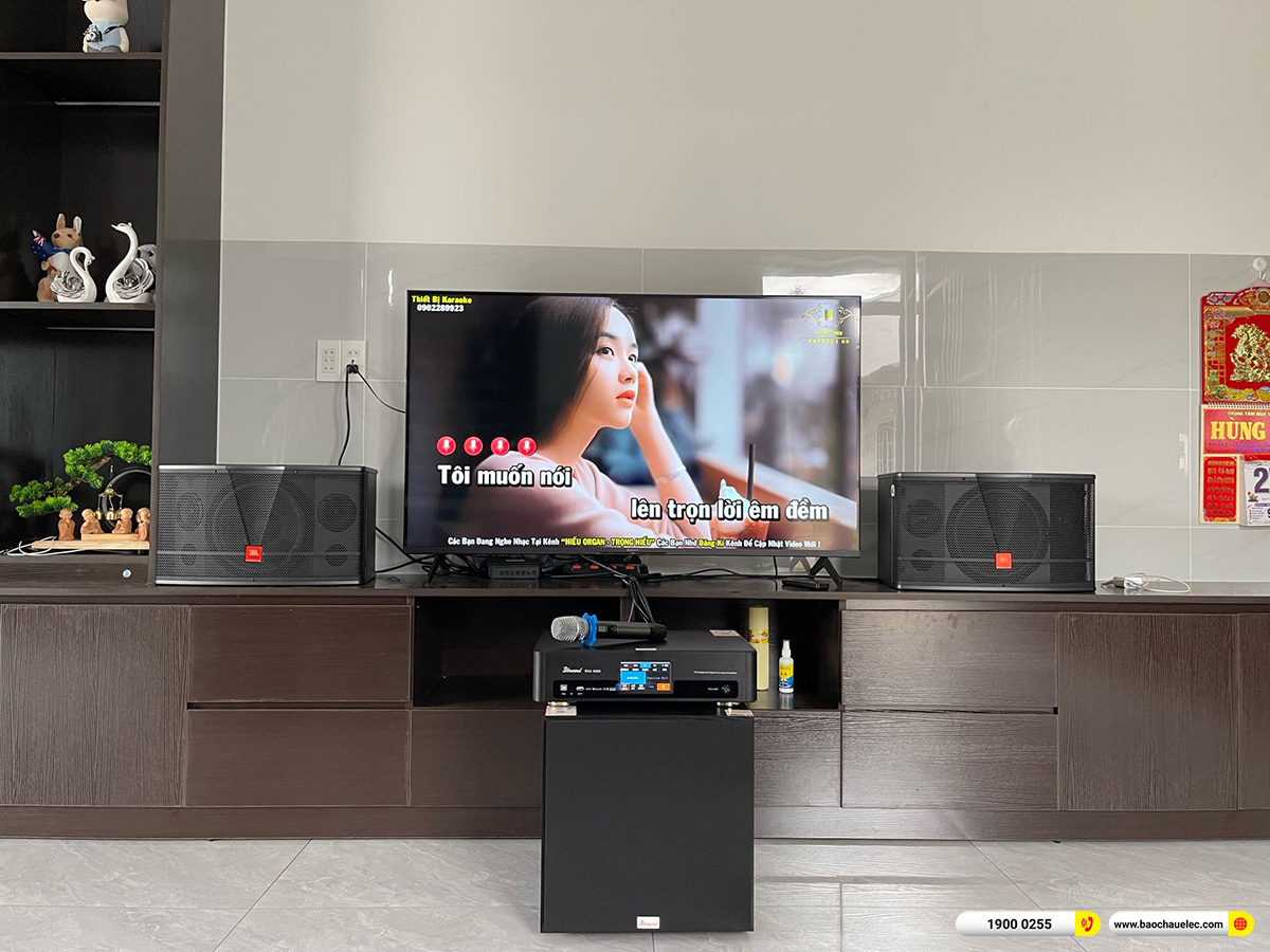 Lắp đặt dàn karaoke JBL hơn 25tr cho chú Bình tại Vũng Tàu