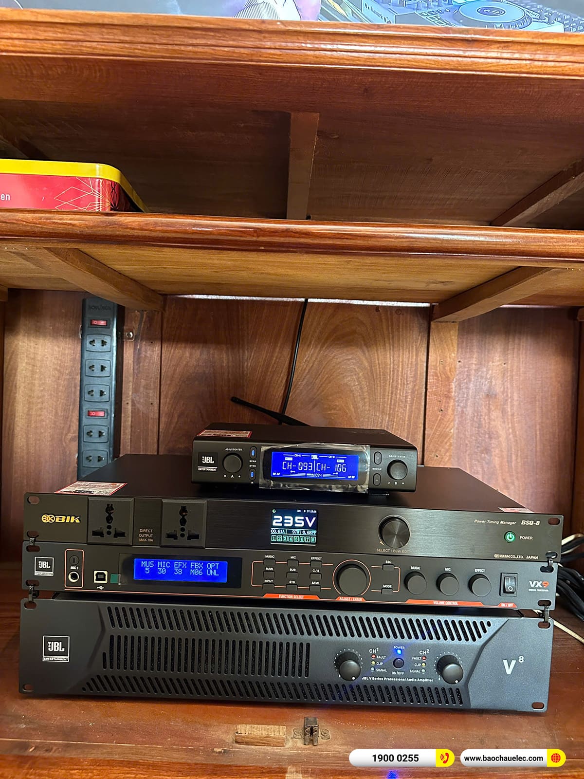 Lắp đặt d&agrave;n karaoke JBL hơn 80tr cho ch&uacute; Chuyền tại Hưng Y&ecirc;n