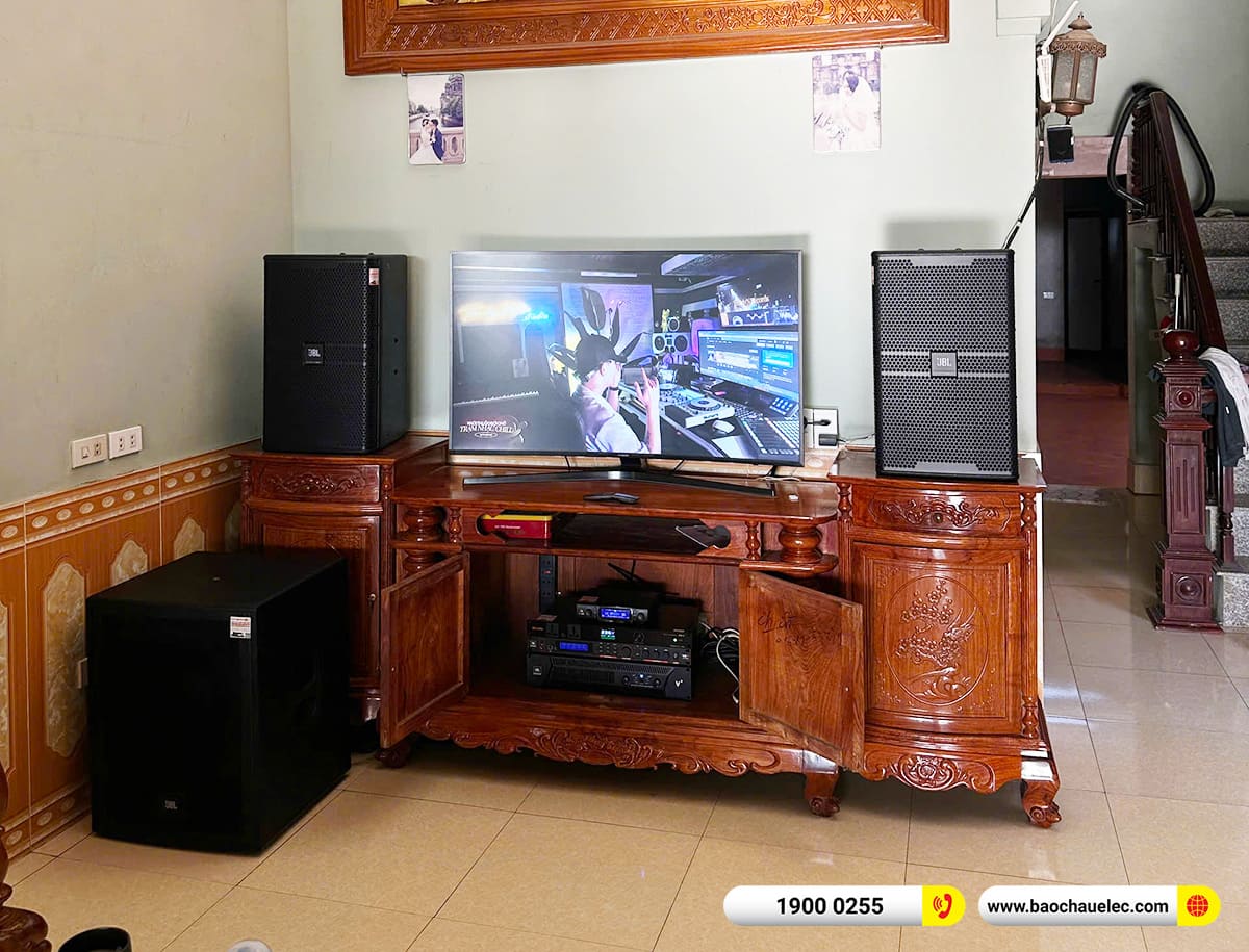 Lắp đặt d&agrave;n karaoke JBL hơn 80tr cho ch&uacute; Chuyền tại Hưng Y&ecirc;n