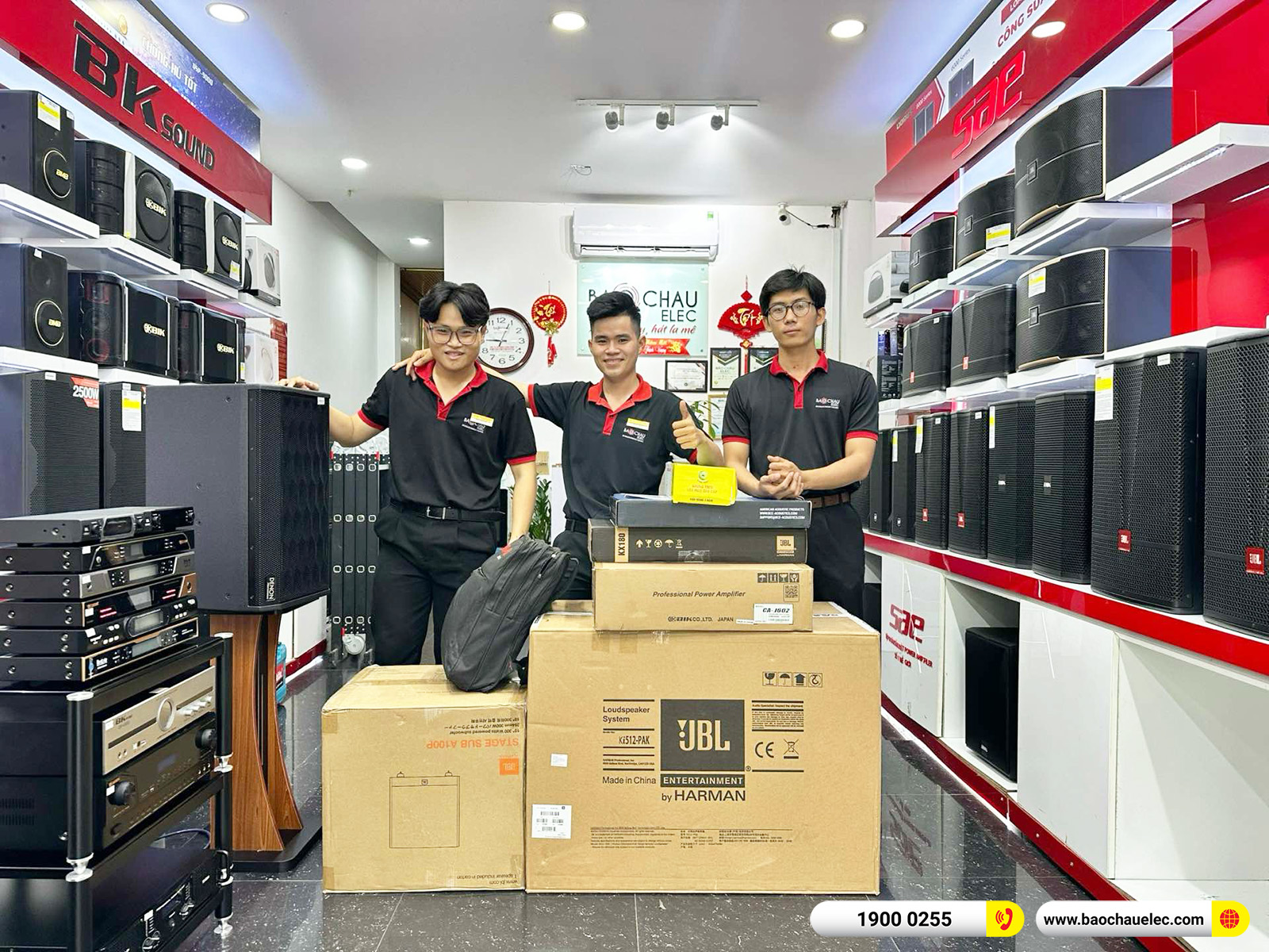 Lắp đặt d&agrave;n karaoke JBL hơn 22tr cho c&ocirc; Oanh tại Đ&agrave; Nẵng