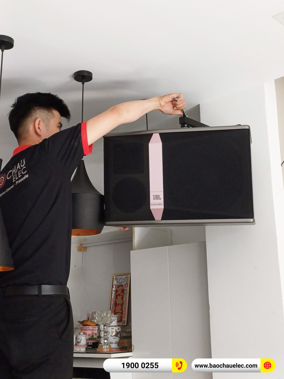 Lắp đặt d&agrave;n karaoke JBL hơn 22tr cho c&ocirc; Oanh tại Đ&agrave; Nẵng