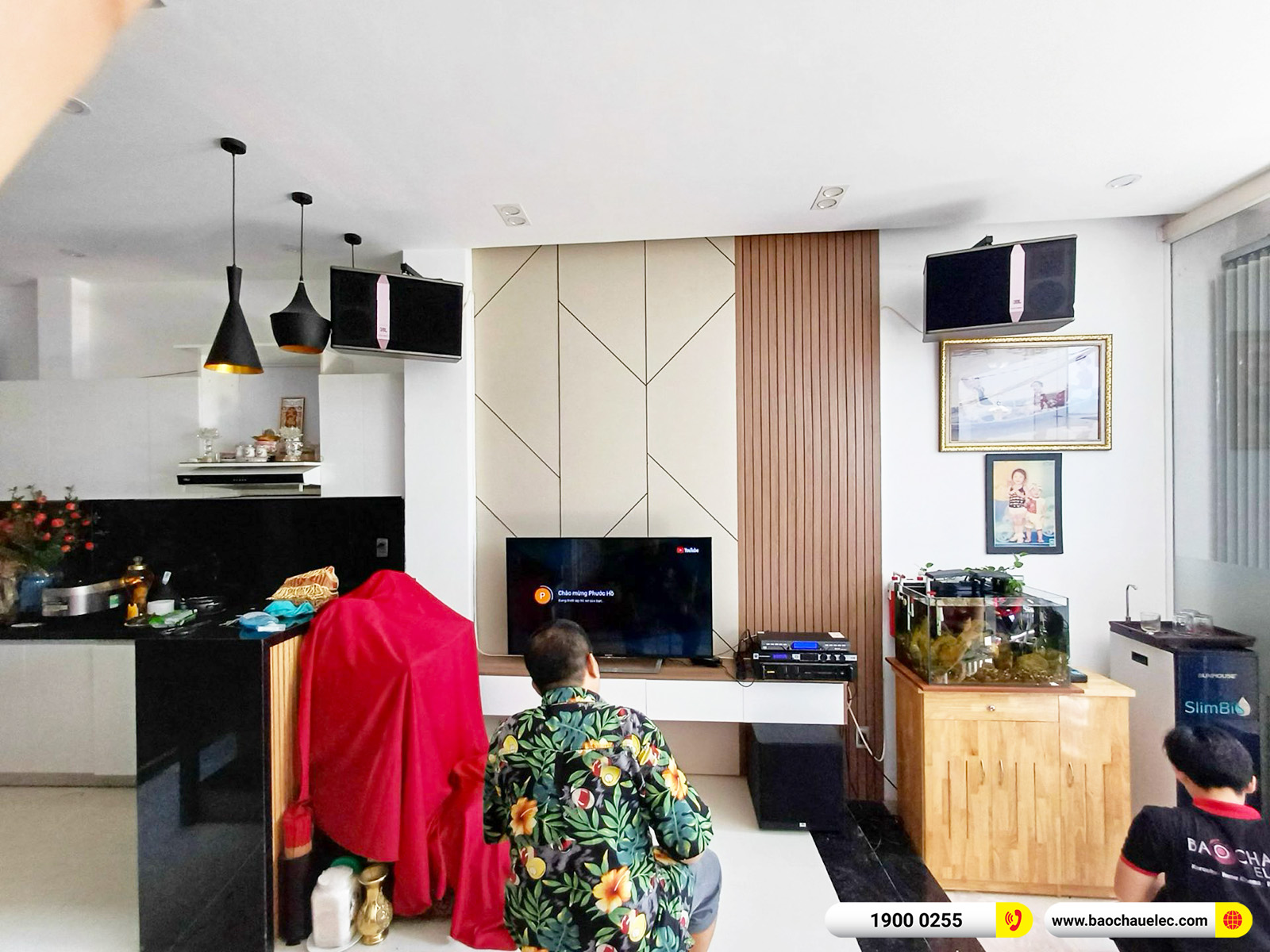 Lắp đặt d&agrave;n karaoke JBL hơn 22tr cho c&ocirc; Oanh tại Đ&agrave; Nẵng