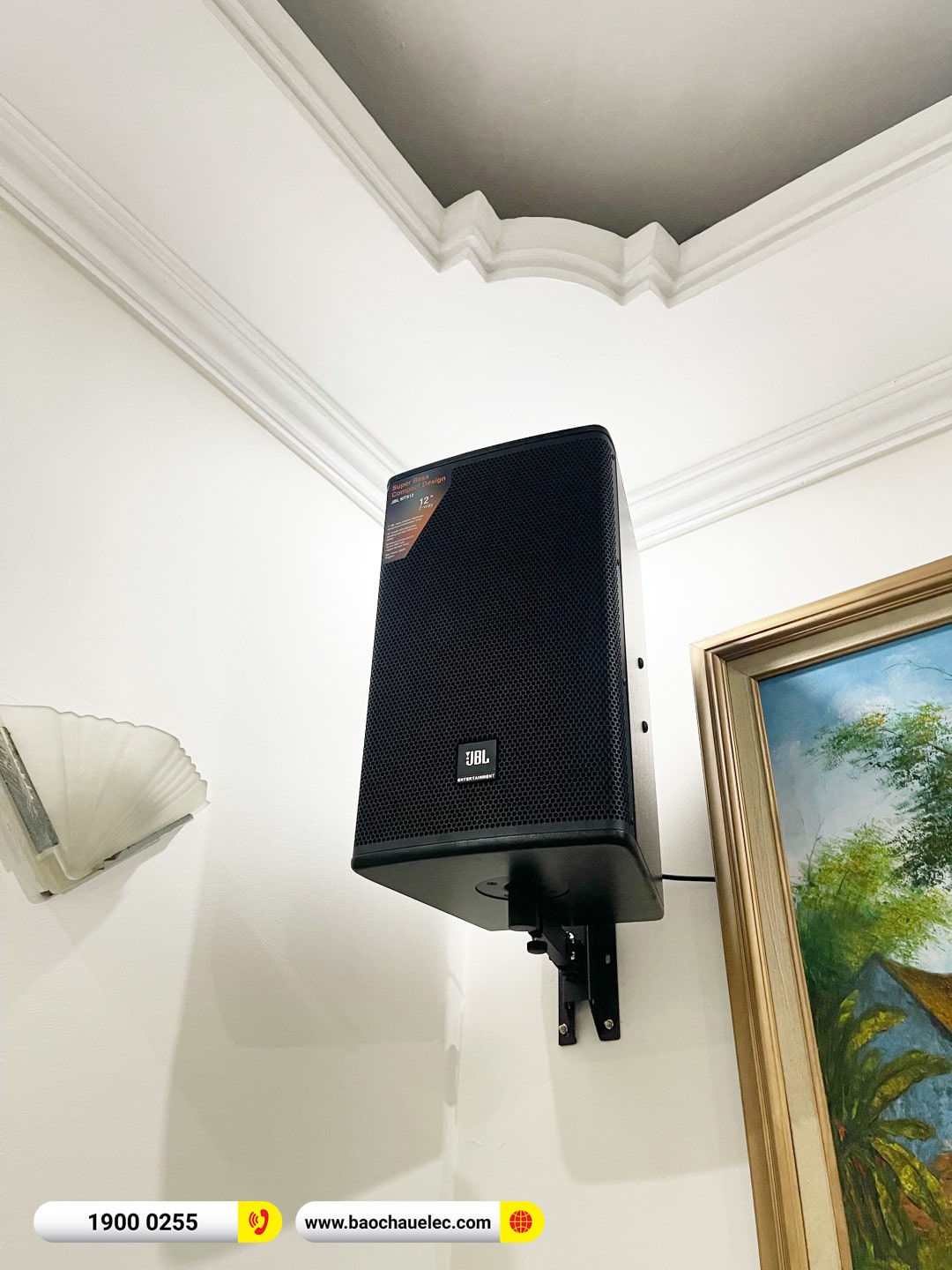 Lắp đặt d&agrave;n karaoke JBL hơn 66tr cho c&ocirc; Qu&yacute; tại H&agrave; Nội
