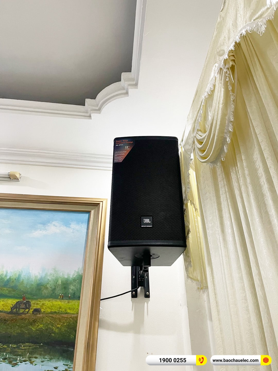 Lắp đặt d&agrave;n karaoke JBL hơn 66tr cho c&ocirc; Qu&yacute; tại H&agrave; Nội