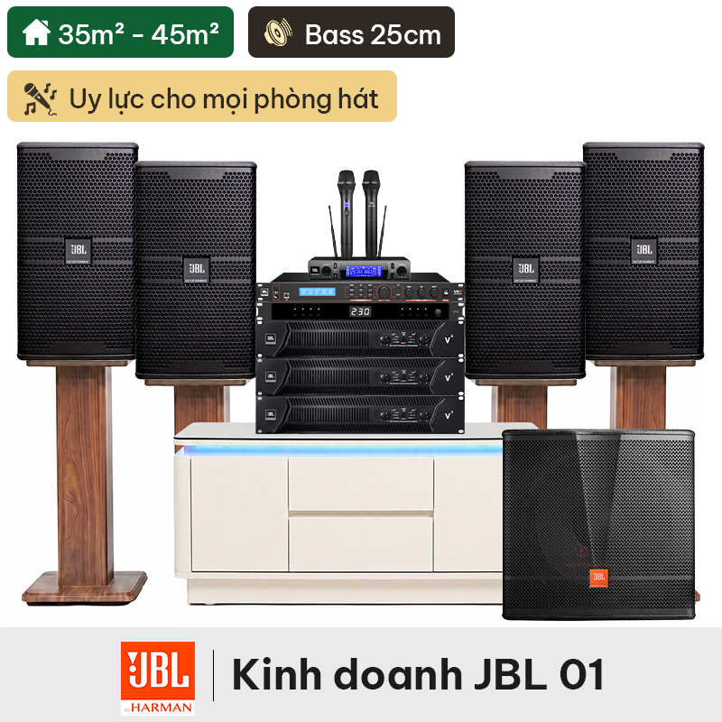 Dàn karaoke kinh doanh JBL 01
