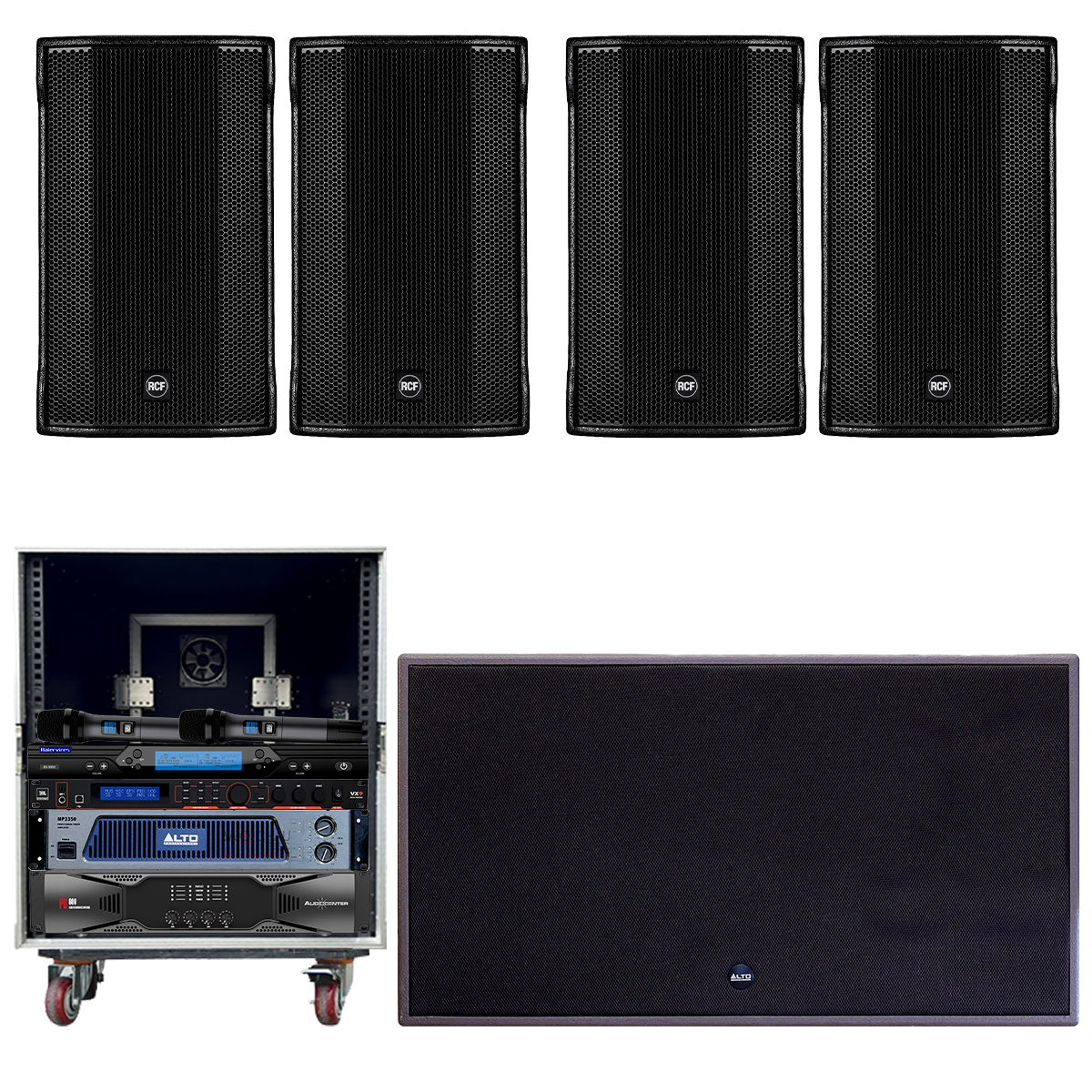 Dàn karaoke kinh doanh RCF 02