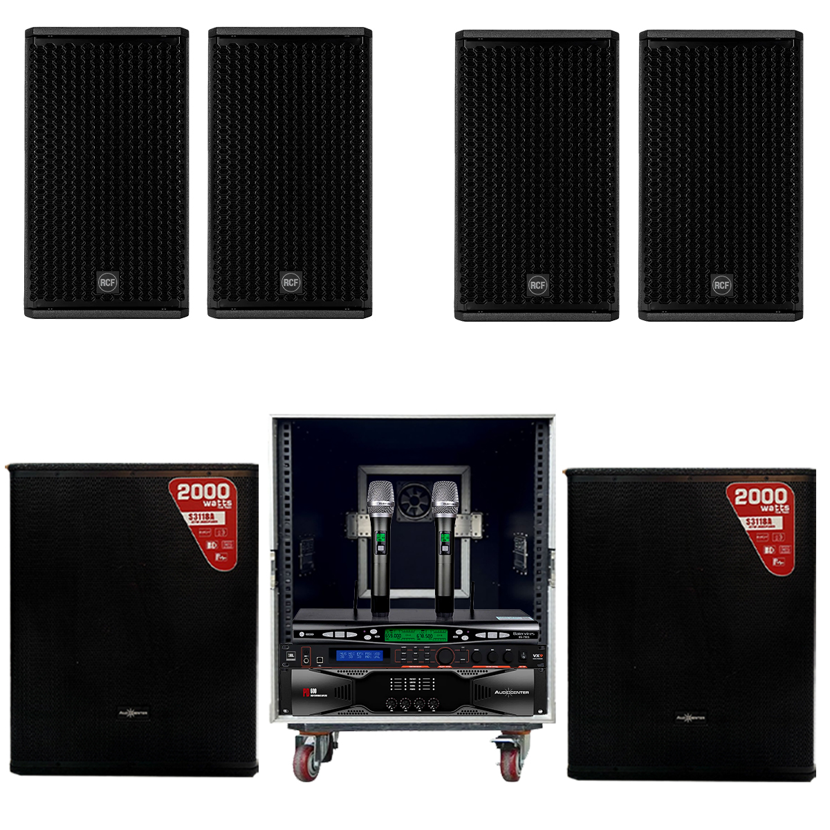 Dàn karaoke kinh doanh RCF 03