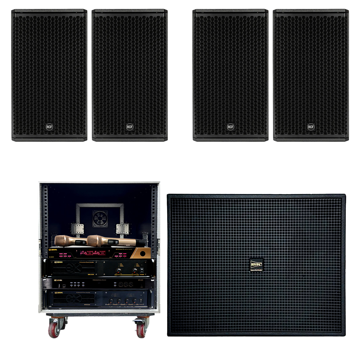 dàn karaoke kinh doanh RCF 04