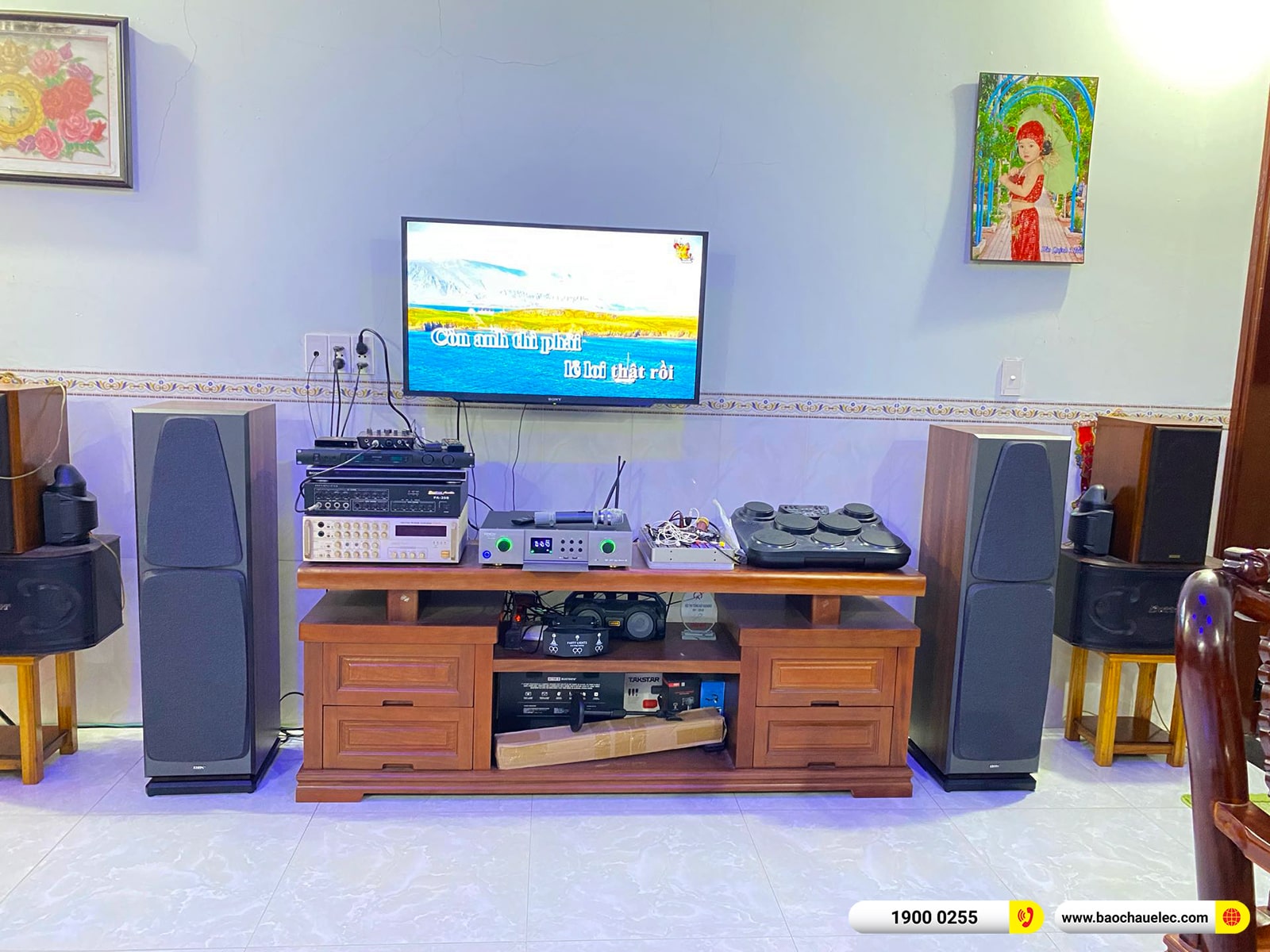 Lắp đặt d&agrave;n karaoke, nghe nhạc BIK gần 26tr cho anh Hải tại Đồng Nai