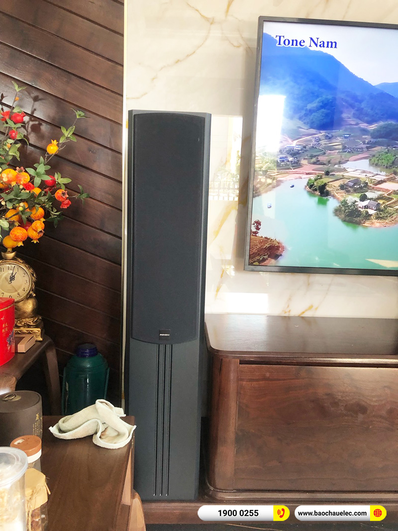 Lắp đặt phòng karaoke, nghe nhạc hơn 21tr cho anh Hoàn tại Hà Nội (Paramax D88 Limited, BJ-A88, BJ-U100)