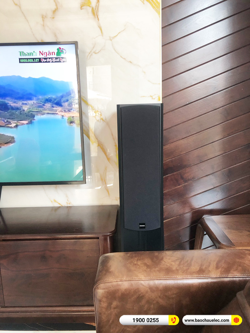 Lắp đặt phòng karaoke, nghe nhạc hơn 21tr cho anh Hoàn tại Hà Nội (Paramax D88 Limited, BJ-A88, BJ-U100)