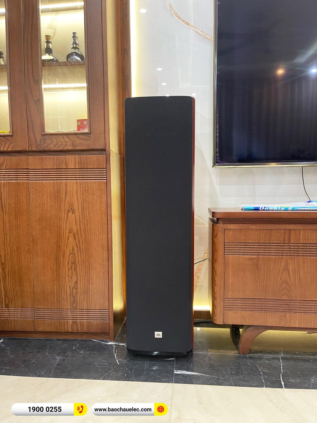 Lắp đặt d&agrave;n karaoke, nghe nhạc JBL hơn 96tr cho anh Ho&agrave;ng tại Hải Ph&ograve;ng (JBL Studio 698, PMA 1700NE, JBL VX8, VM300) 