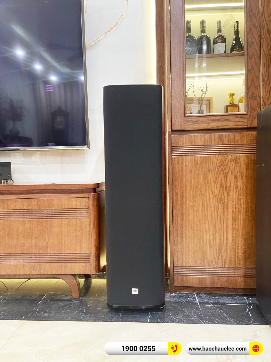 Lắp đặt d&agrave;n karaoke, nghe nhạc JBL hơn 96tr cho anh Ho&agrave;ng tại Hải Ph&ograve;ng (JBL Studio 698, PMA 1700NE, JBL VX8, VM300) 
