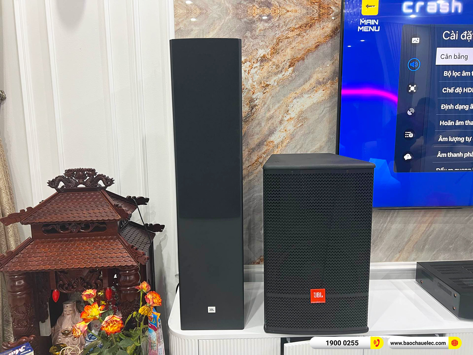 Lắp đặt d&agrave;n karaoke, nghe nhạc hơn 106tr cho anh Hồng tại H&agrave; Nội 