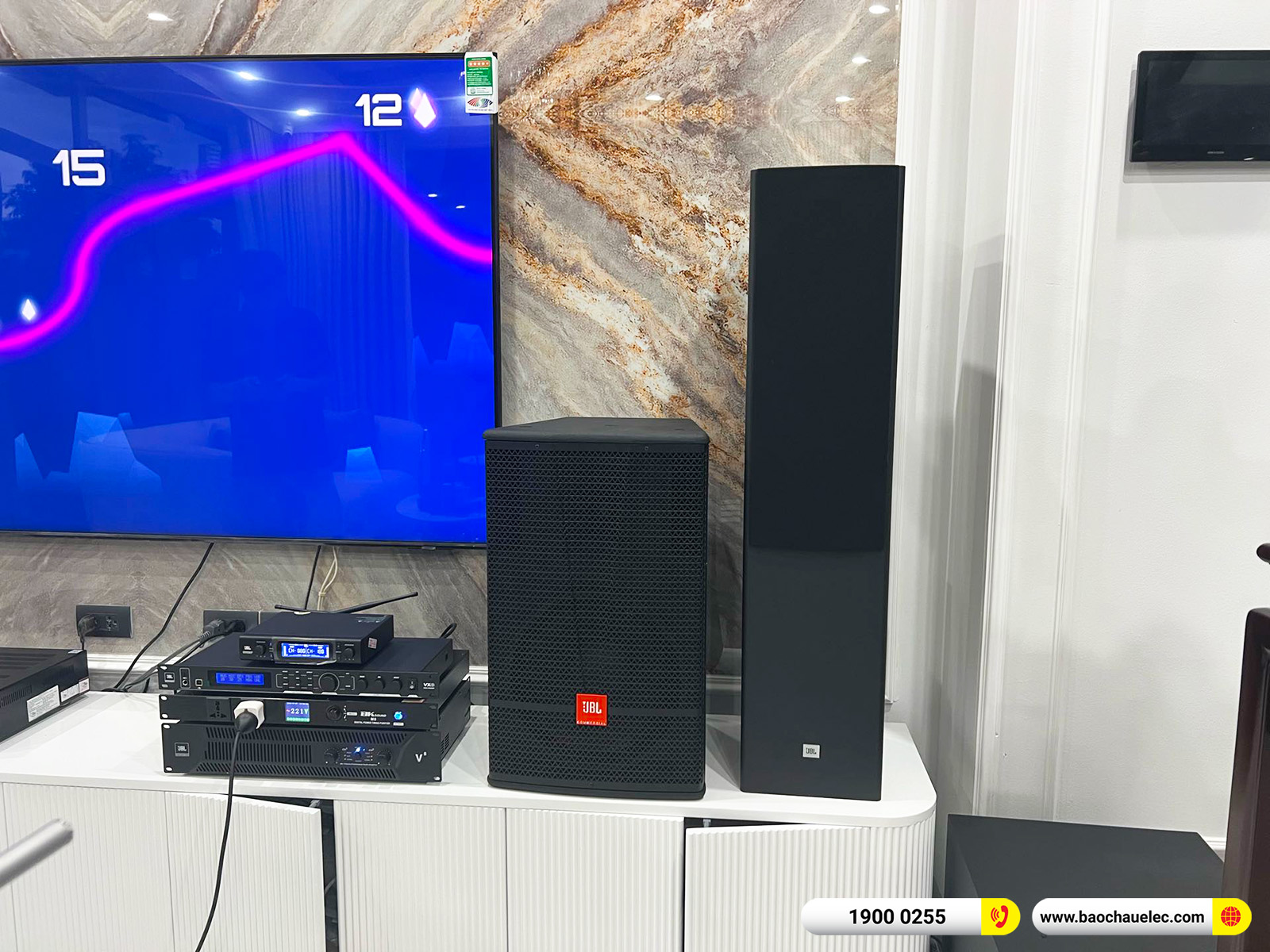 Lắp đặt d&agrave;n karaoke, nghe nhạc hơn 106tr cho anh Hồng tại H&agrave; Nội 