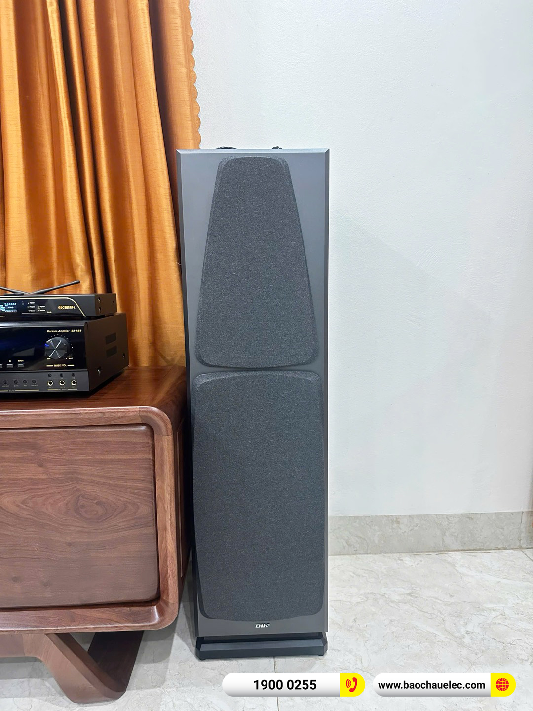 Lắp đặt d&agrave;n karaoke, nghe nhạc BIK hơn 25tr cho anh Ki&ecirc;n tại H&agrave; Nội 