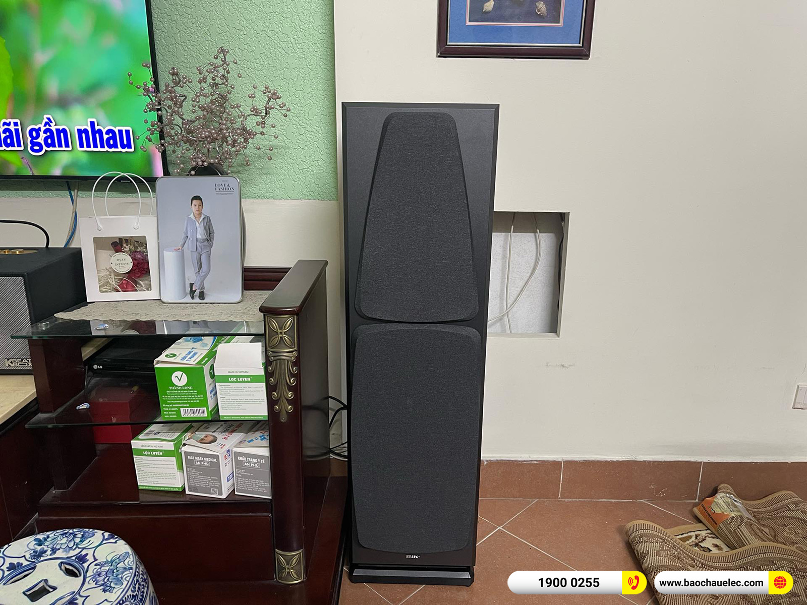 Lắp đặt d&agrave;n karaoke, nghe nhạc BIK hơn 22tr cho b&aacute;c Kiểm tại H&agrave; Nội