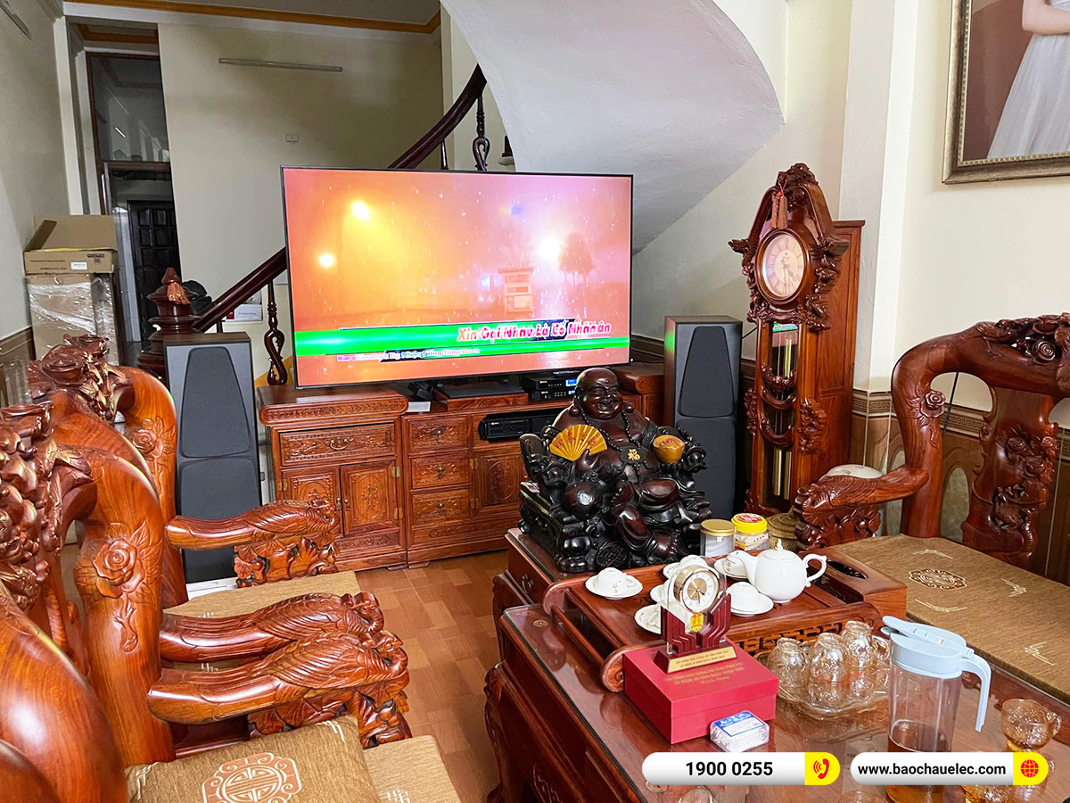 Lắp đặt d&agrave;n karaoke, nghe nhạc BIK gần 33tr cho anh B&igrave;nh tại Ph&uacute; Thọ