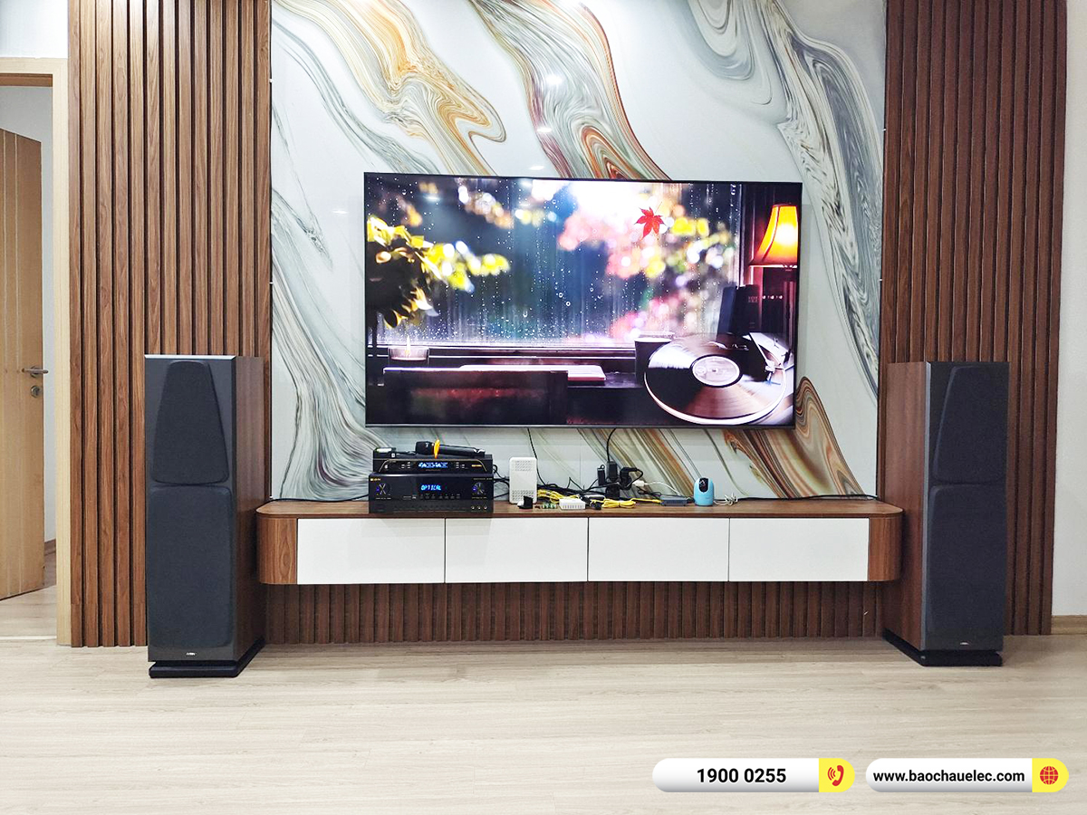 Lắp đặt d&agrave;n karaoke, nghe nhạc BIK hơn 25tr cho anh Thắng tại H&agrave; Nội