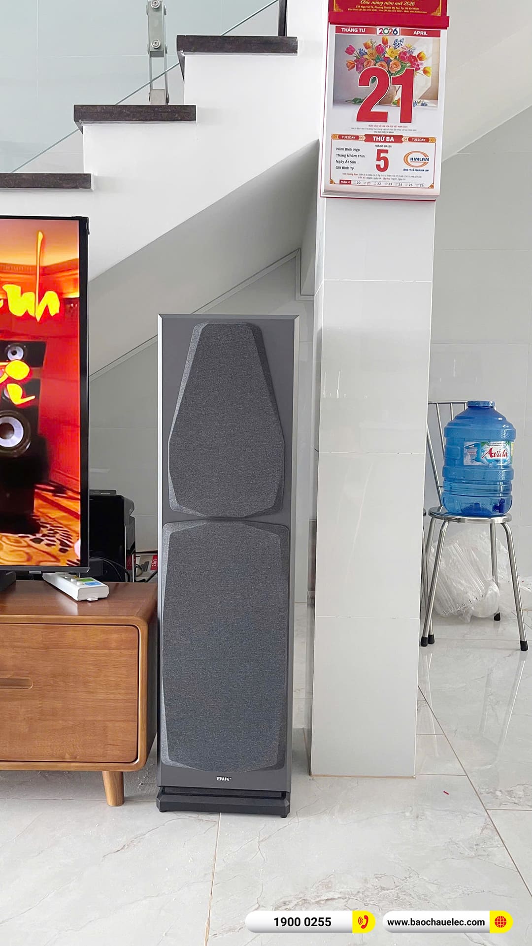 Lắp đặt dàn karaoke, nghe nhạc BIK hơn 30tr cho cô Phụng tại Cần Thơ
