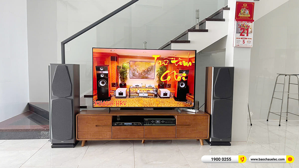 Lắp đặt dàn karaoke, nghe nhạc BIK hơn 30tr cho cô Phụng tại Cần Thơ