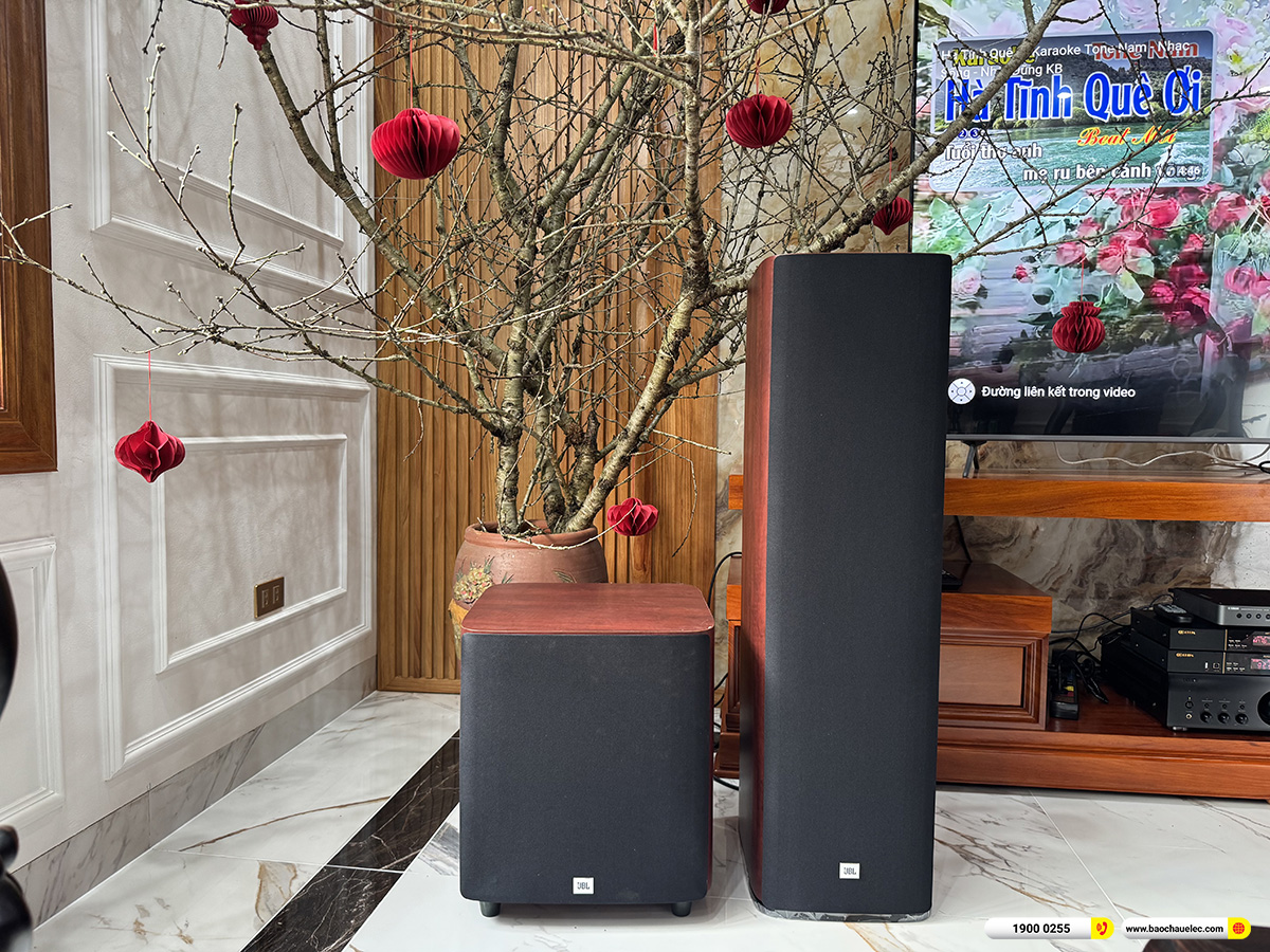 Lắp đặt d&agrave;n karaoke, nghe nhạc JBL hơn 117tr cho anh Thứ tại Bắc Ninh