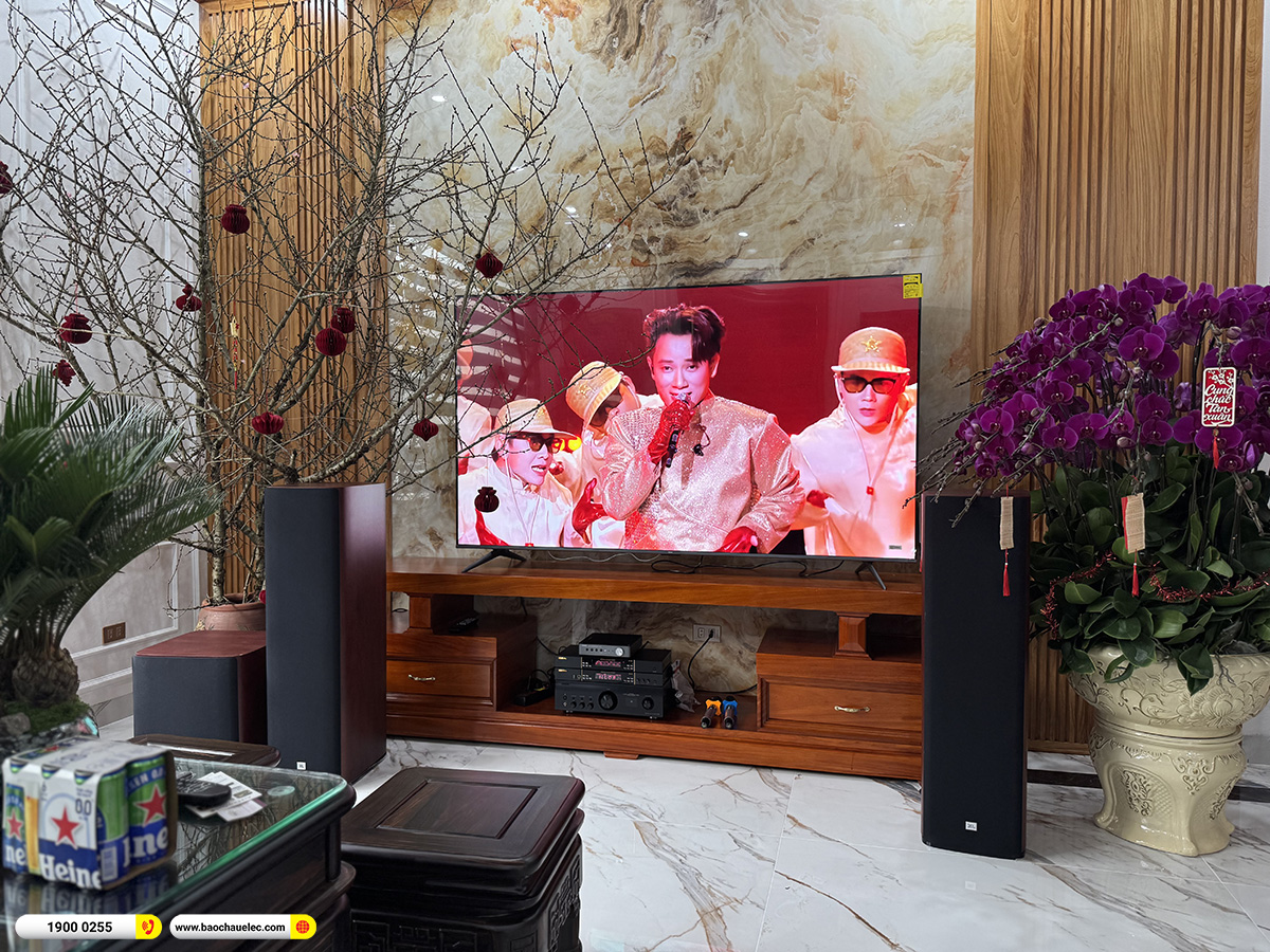 Lắp đặt d&agrave;n karaoke, nghe nhạc JBL hơn 117tr cho anh Thứ tại Bắc Ninh