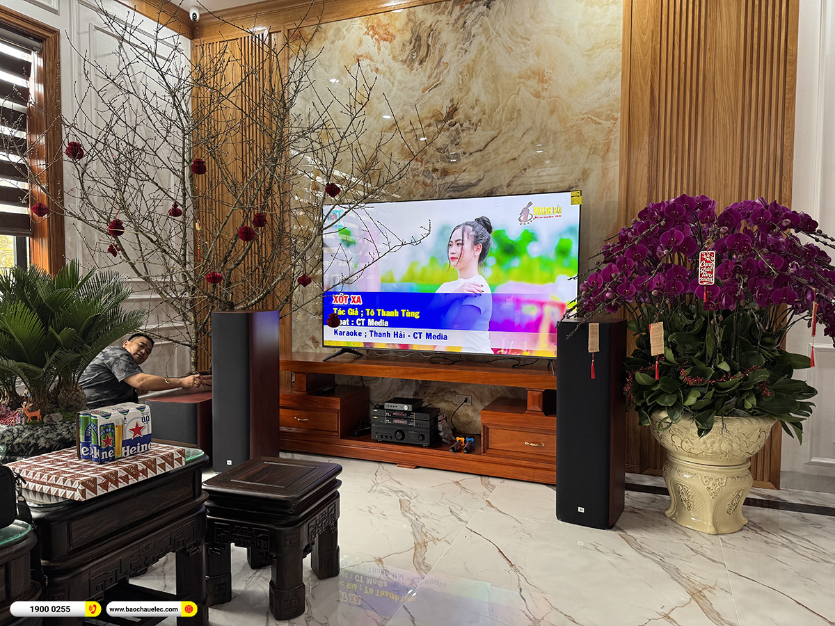 Lắp đặt d&agrave;n karaoke, nghe nhạc JBL hơn 117tr cho anh Thứ tại Bắc Ninh