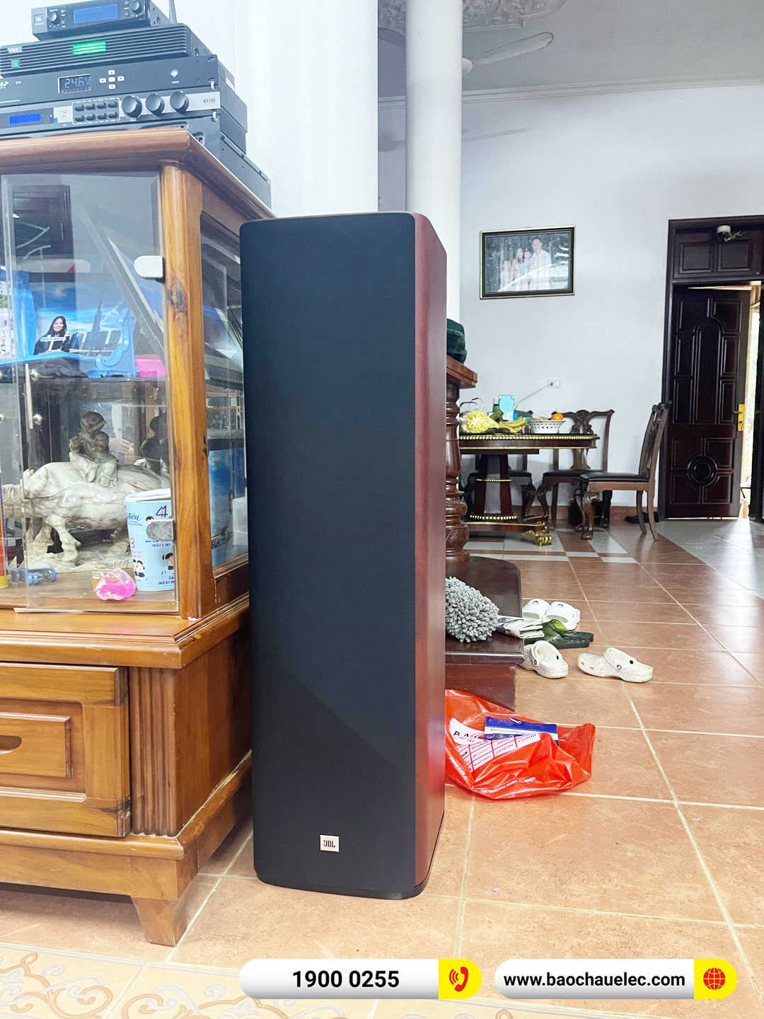 Lắp đặt d&agrave;n karaoke, nghe nhạc JBL hơn 95tr cho chị Nga tại H&agrave; Nội 