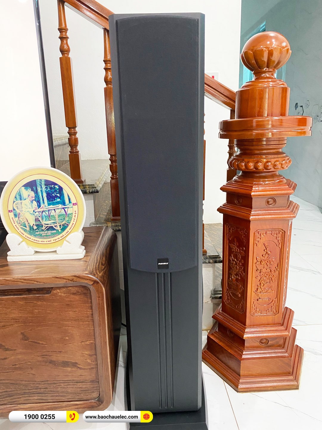 Lắp đặt dàn karaoke, nghe nhạc Paramax hơn 28tr cho anh Thọ tại Thái Bình (Paramax D88 Limited, CA-J402, BPR-5600, BJ-U200)