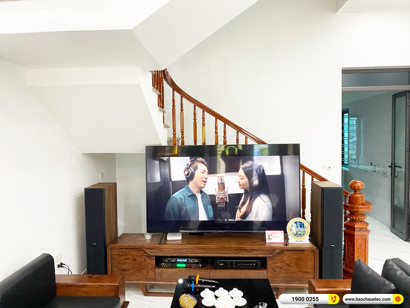 Lắp đặt dàn karaoke, nghe nhạc Paramax hơn 28tr cho anh Thọ tại Thái Bình (Paramax D88 Limited, CA-J402, BPR-5600, BJ-U200)