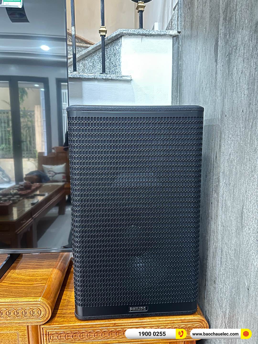 Lắp đặt dàn karaoke Philips hơn 20tr cho anh Duẩn tại Hà Nội