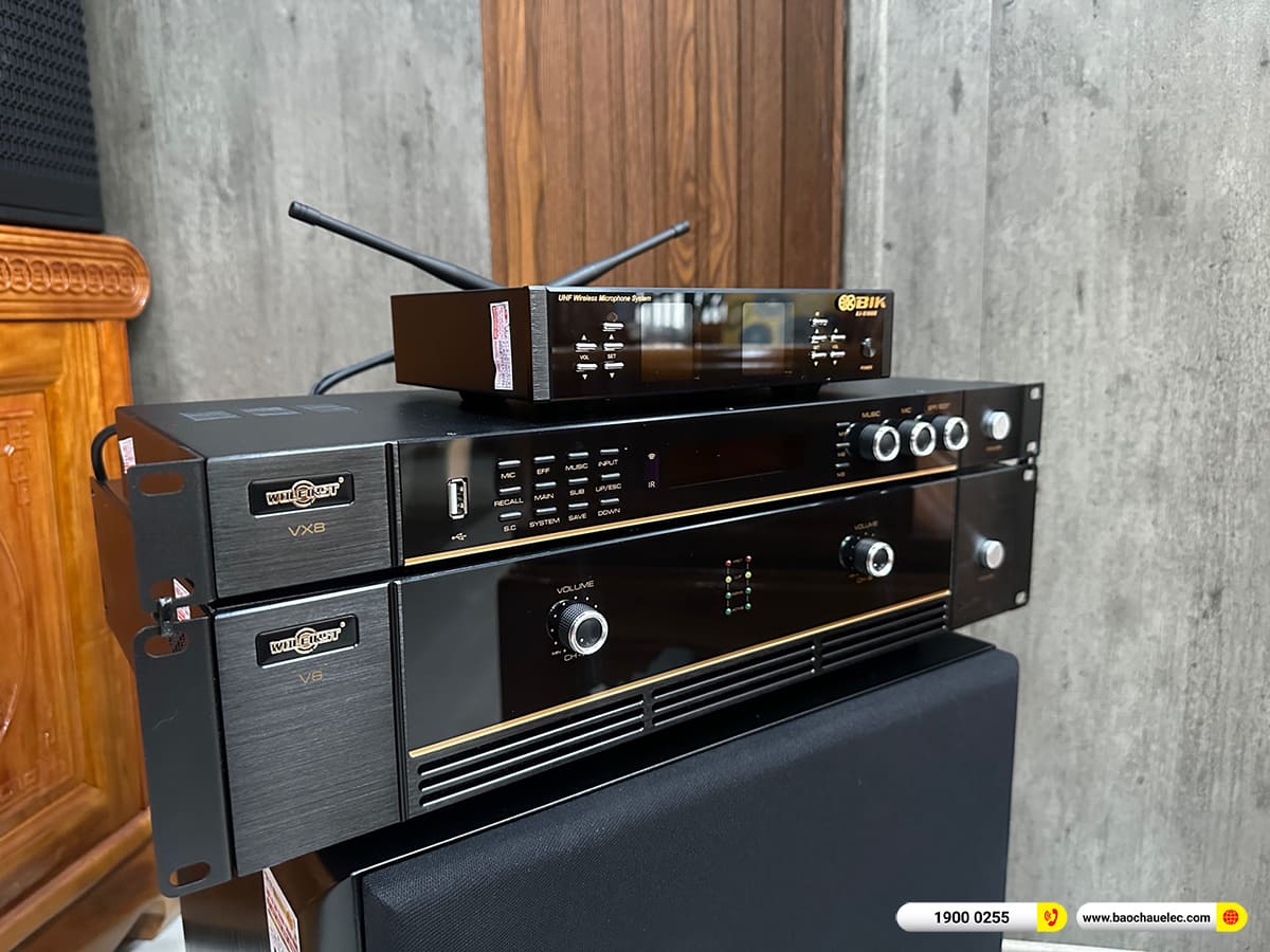 Lắp đặt dàn karaoke Philips hơn 20tr cho anh Duẩn tại Hà Nội