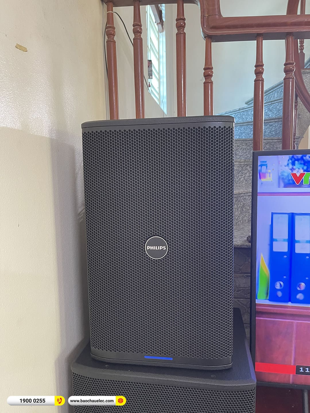 Lắp đặt dàn karaoke Philips gần 50tr cho chị Ngọc tại Hà Nội