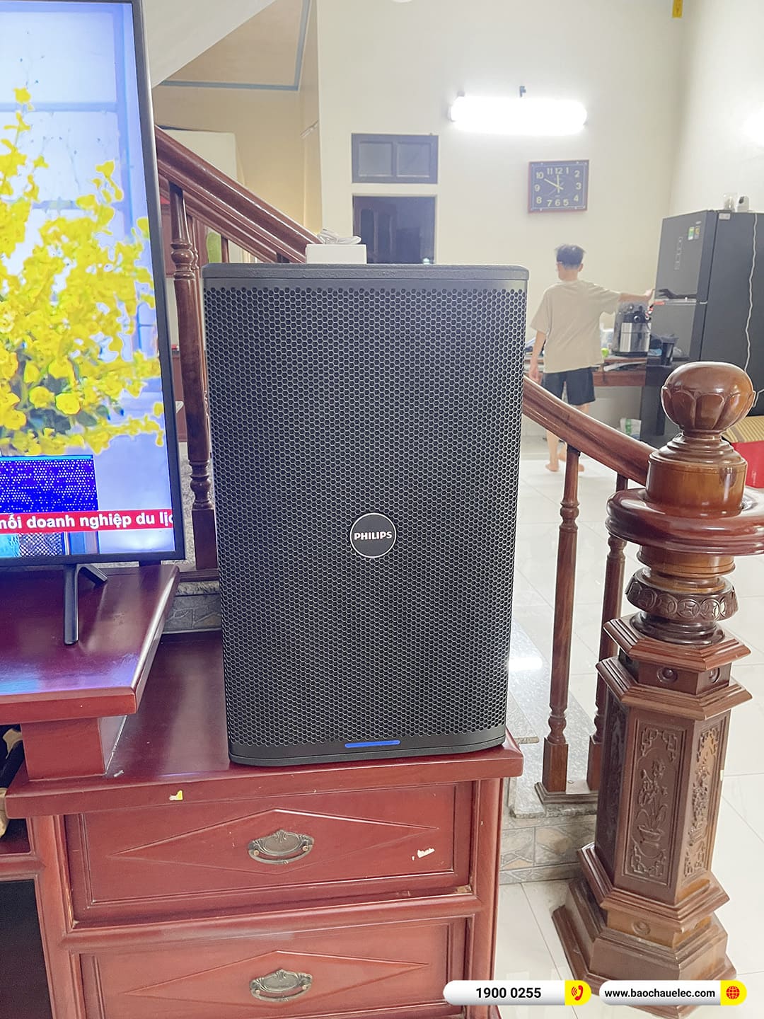 Lắp đặt dàn karaoke Philips gần 50tr cho chị Ngọc tại Hà Nội