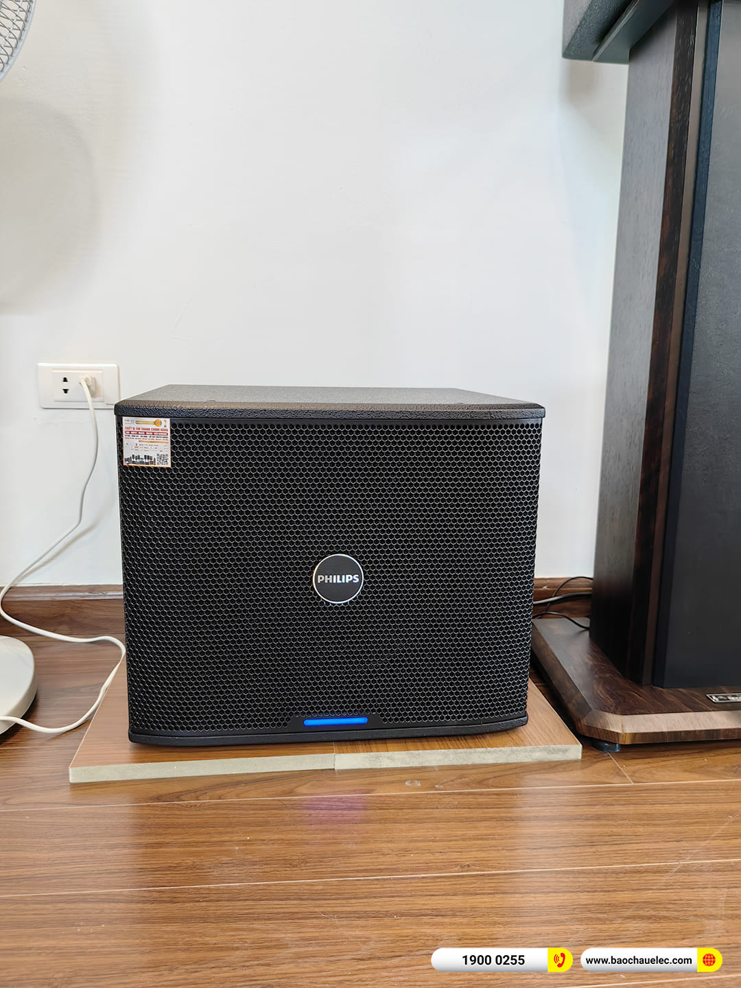 Lắp đặt d&agrave;n karaoke Philips gần 30tr cho ch&uacute; Kh&aacute;nh tại H&agrave; Nội 