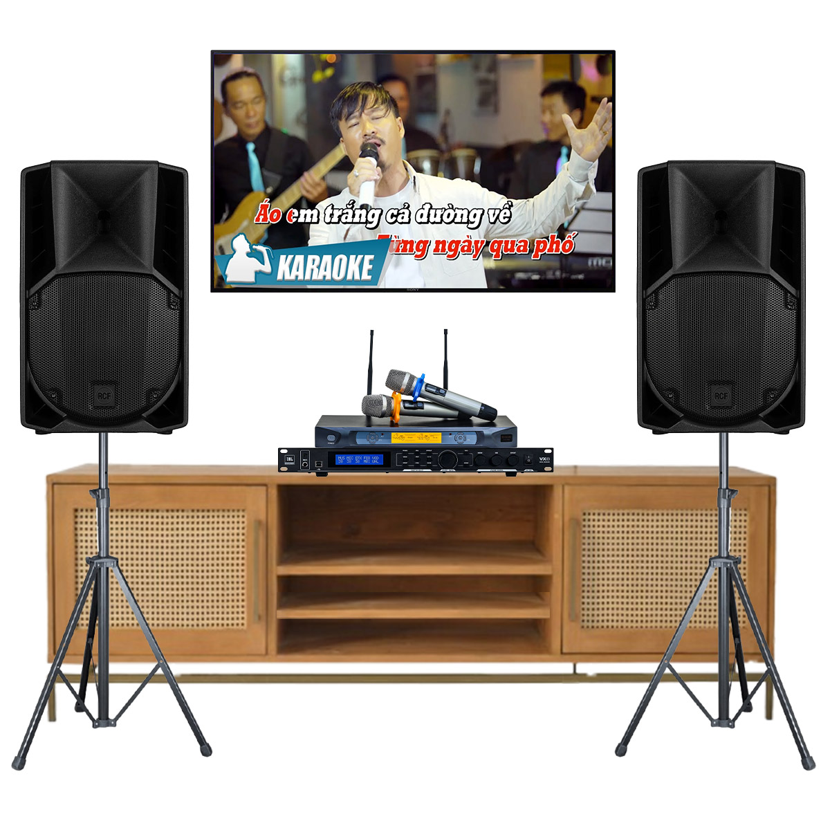 Dàn karaoke RCF Active 01