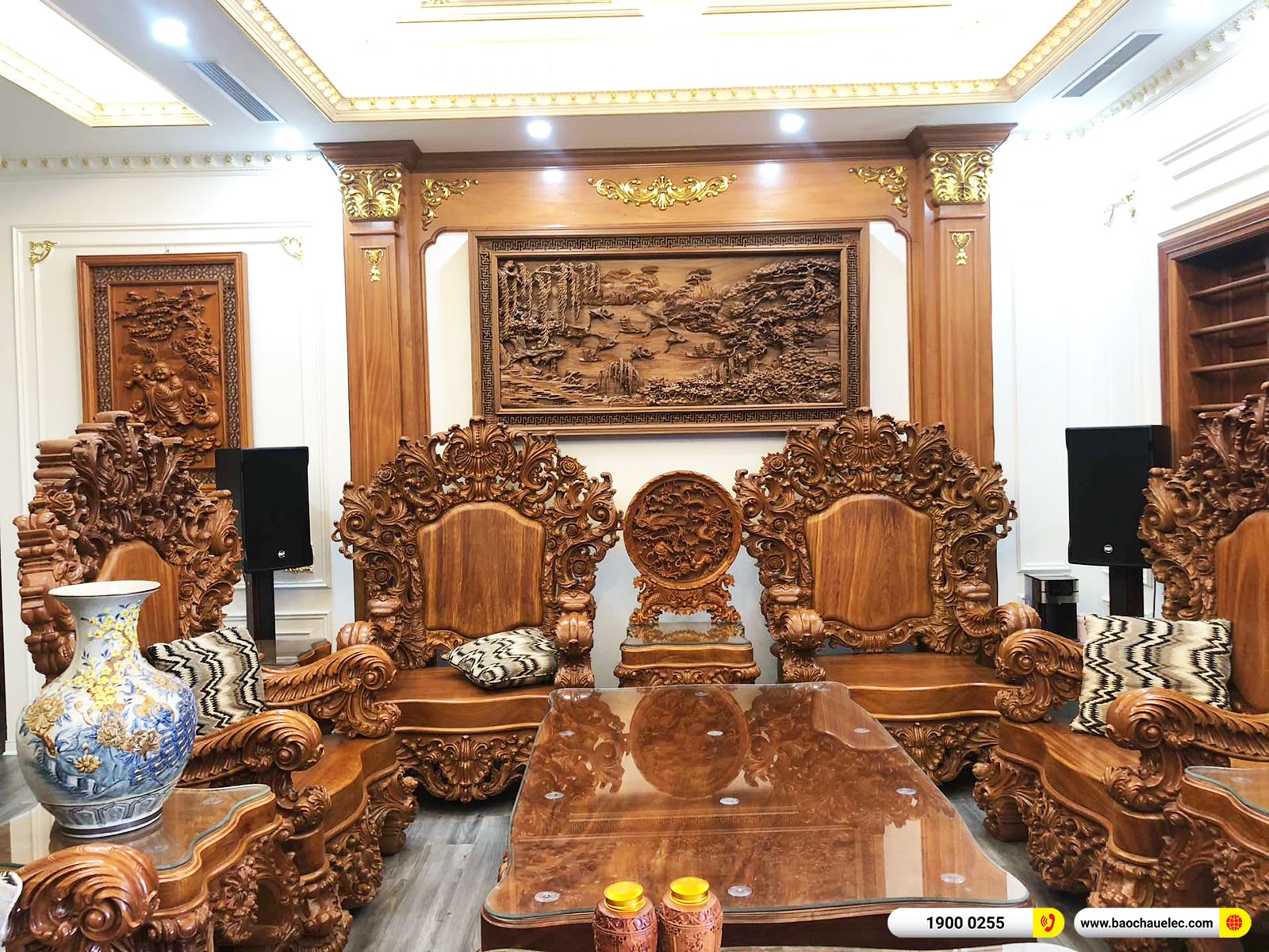 Lắp đặt d&agrave;n karaoke RCF gần 278tr cho anh B&igrave;nh tại Ph&uacute; Thọ 