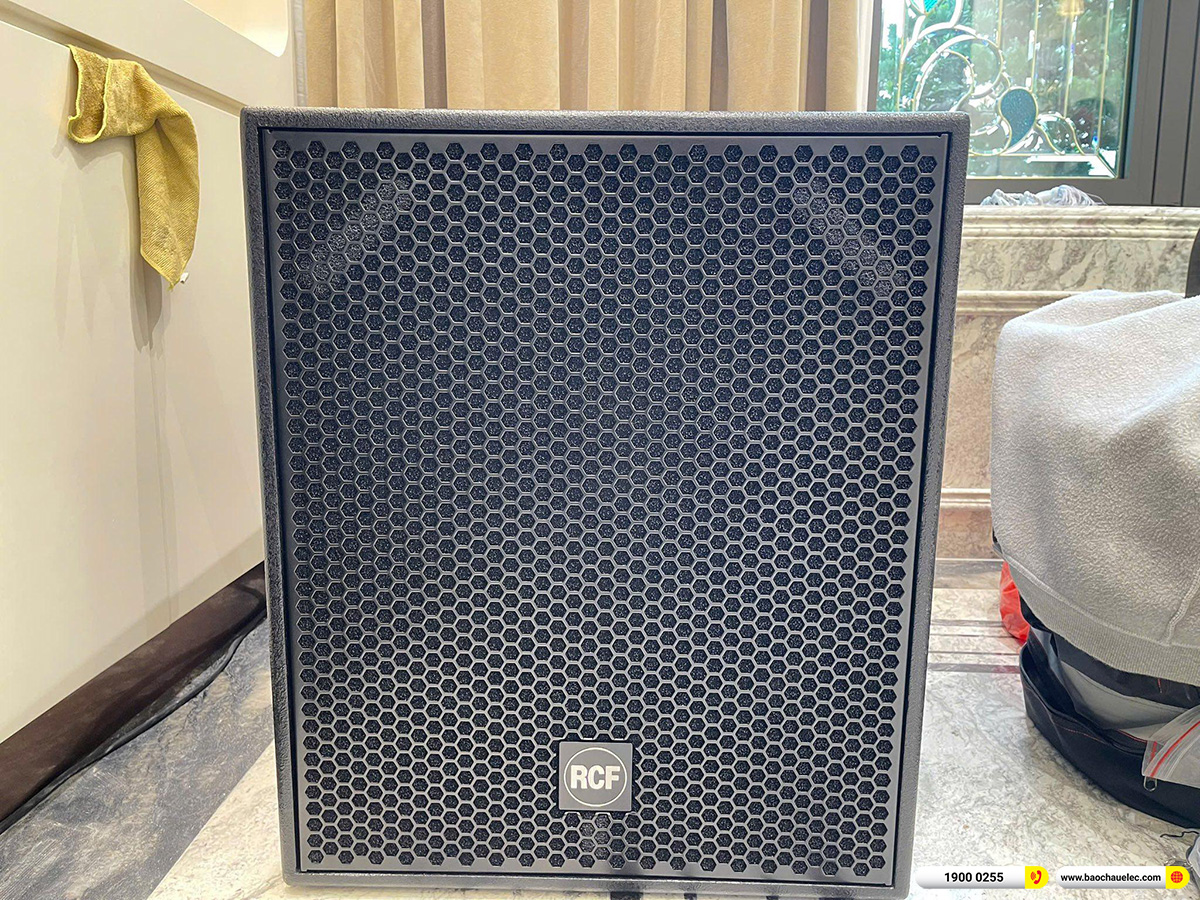 Lắp đặt d&agrave;n karaoke RCF hơn 200tr cho anh Ca tai Cần Thơ 