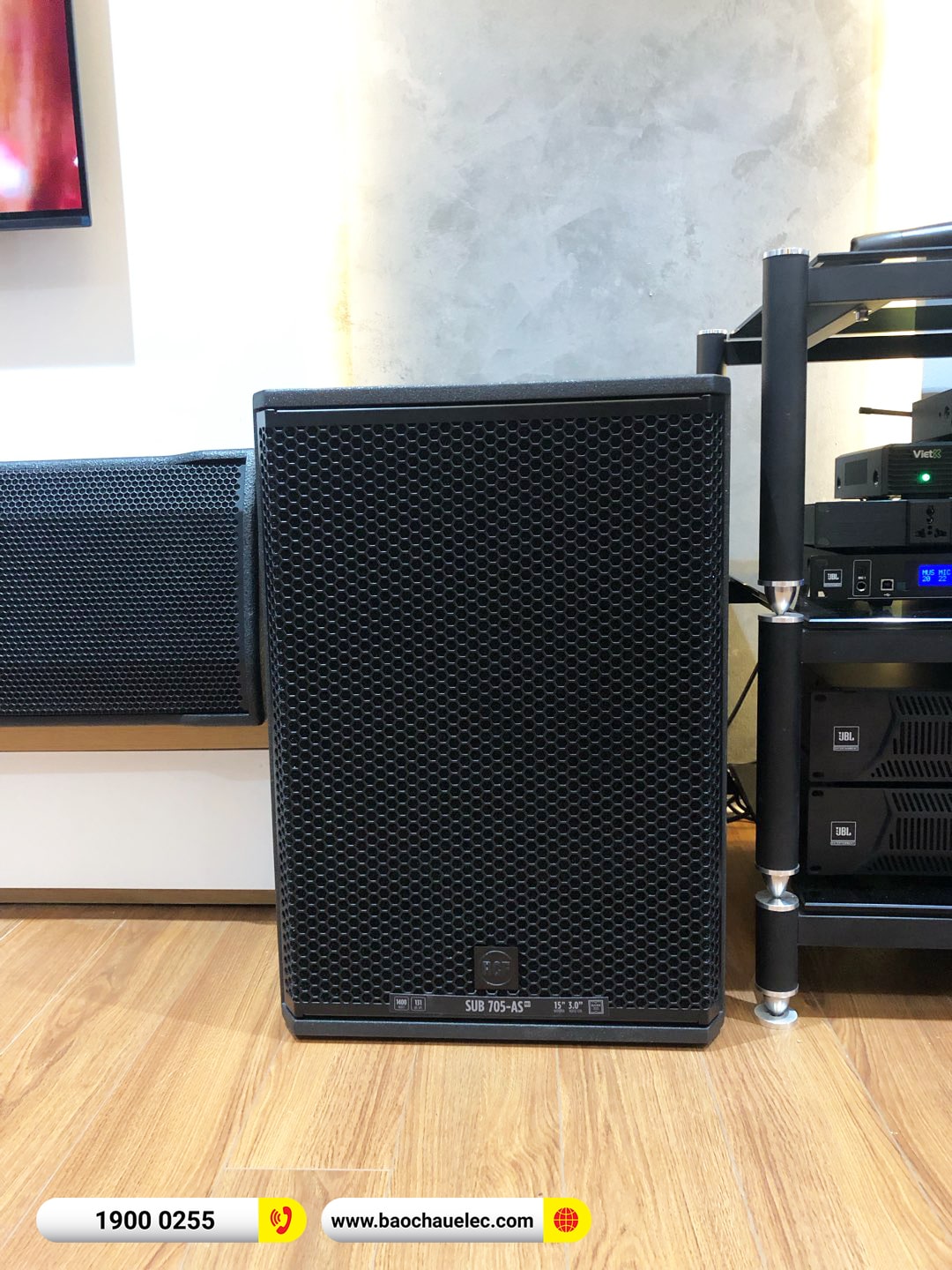 Lắp đặt d&agrave;n karaoke RCF hơn 210tr cho anh C&ocirc;ng tại H&agrave; Nội (RCF CMAX 4110, JBL V8, JBL VX8, 705AS MK3, VM300,&hellip;)