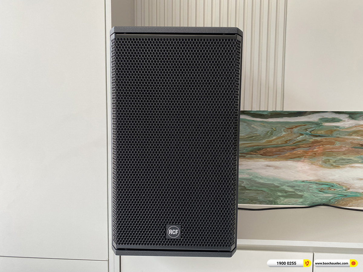 Lắp đặt d&agrave;n karaoke RCF hơn 115tr cho anh Cường tại B&igrave;nh Dương 