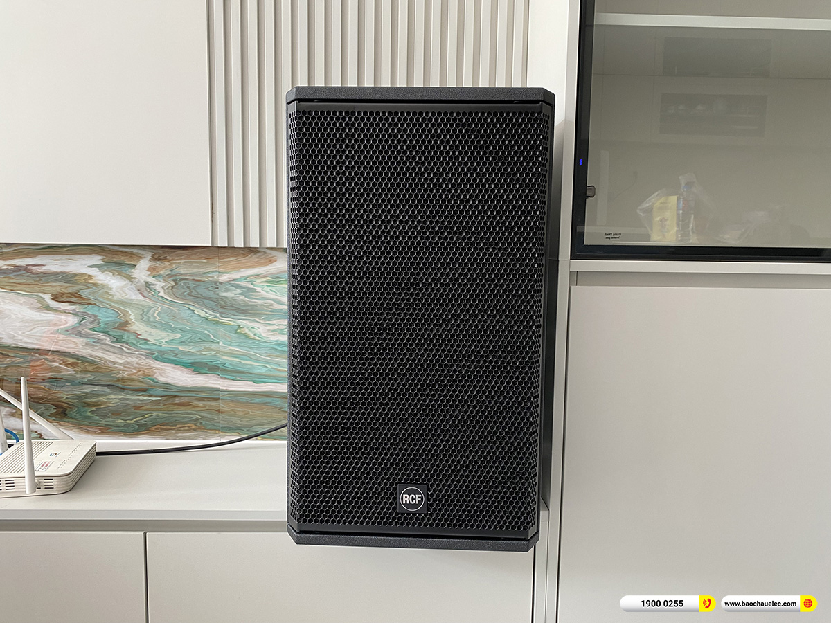 Lắp đặt d&agrave;n karaoke RCF hơn 115tr cho anh Cường tại B&igrave;nh Dương 