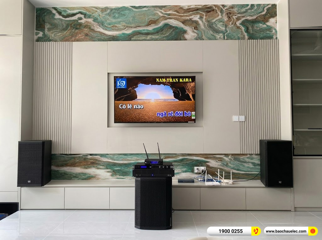 Lắp đặt d&agrave;n karaoke RCF hơn 115tr cho anh Cường tại B&igrave;nh Dương 