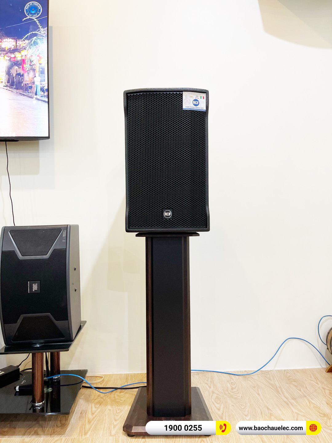 Lắp đặt dàn karaoke RCF hơn 128tr cho anh Cường tại Đồng Nai