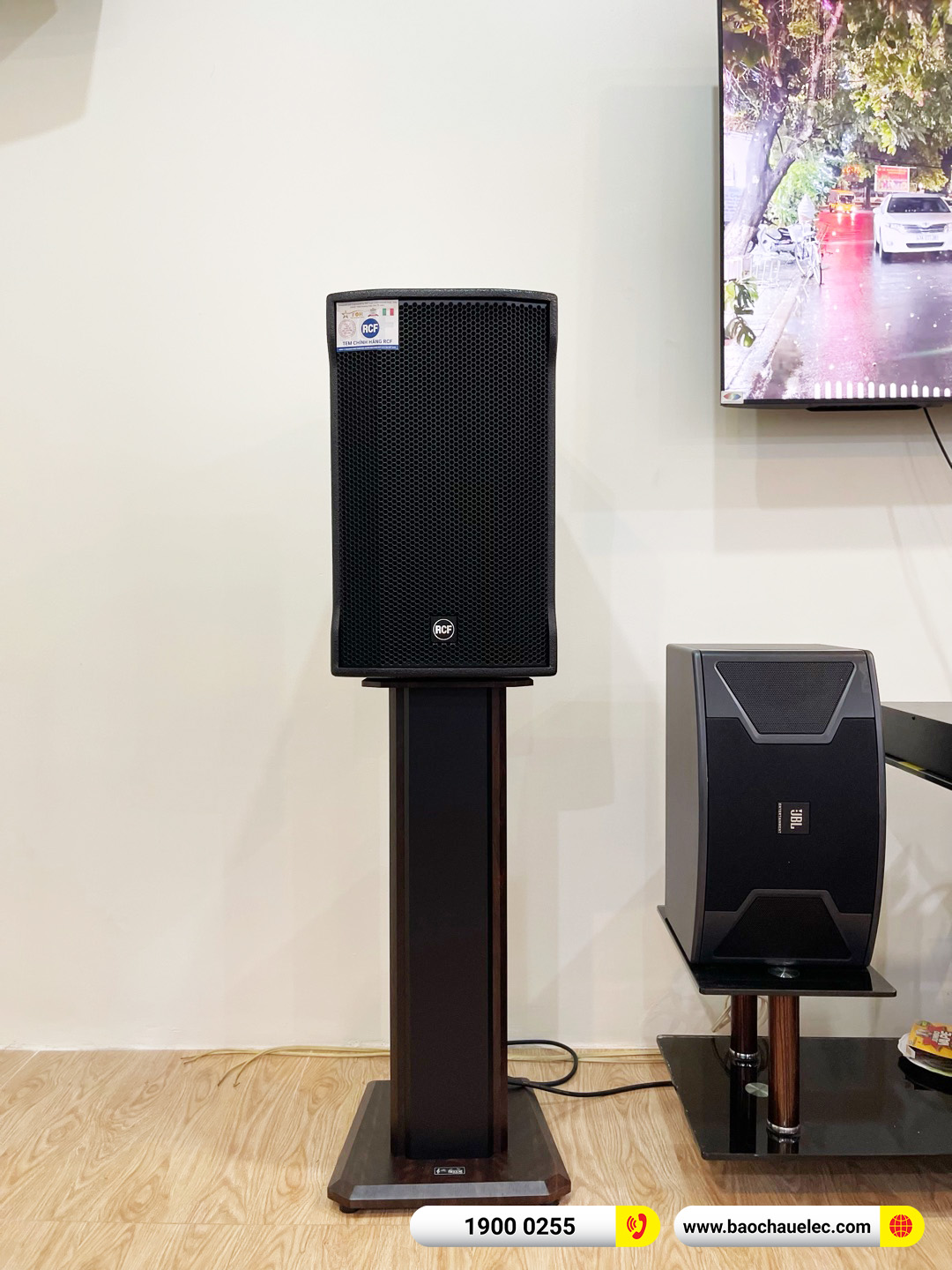 Lắp đặt dàn karaoke RCF hơn 128tr cho anh Cường tại Đồng Nai