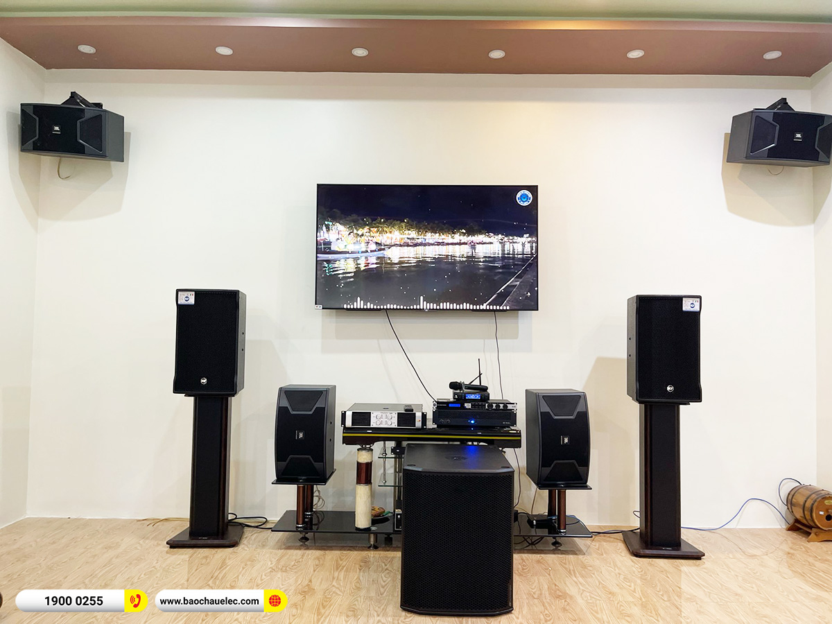 Lắp đặt dàn karaoke RCF hơn 128tr cho anh Cường tại Đồng Nai