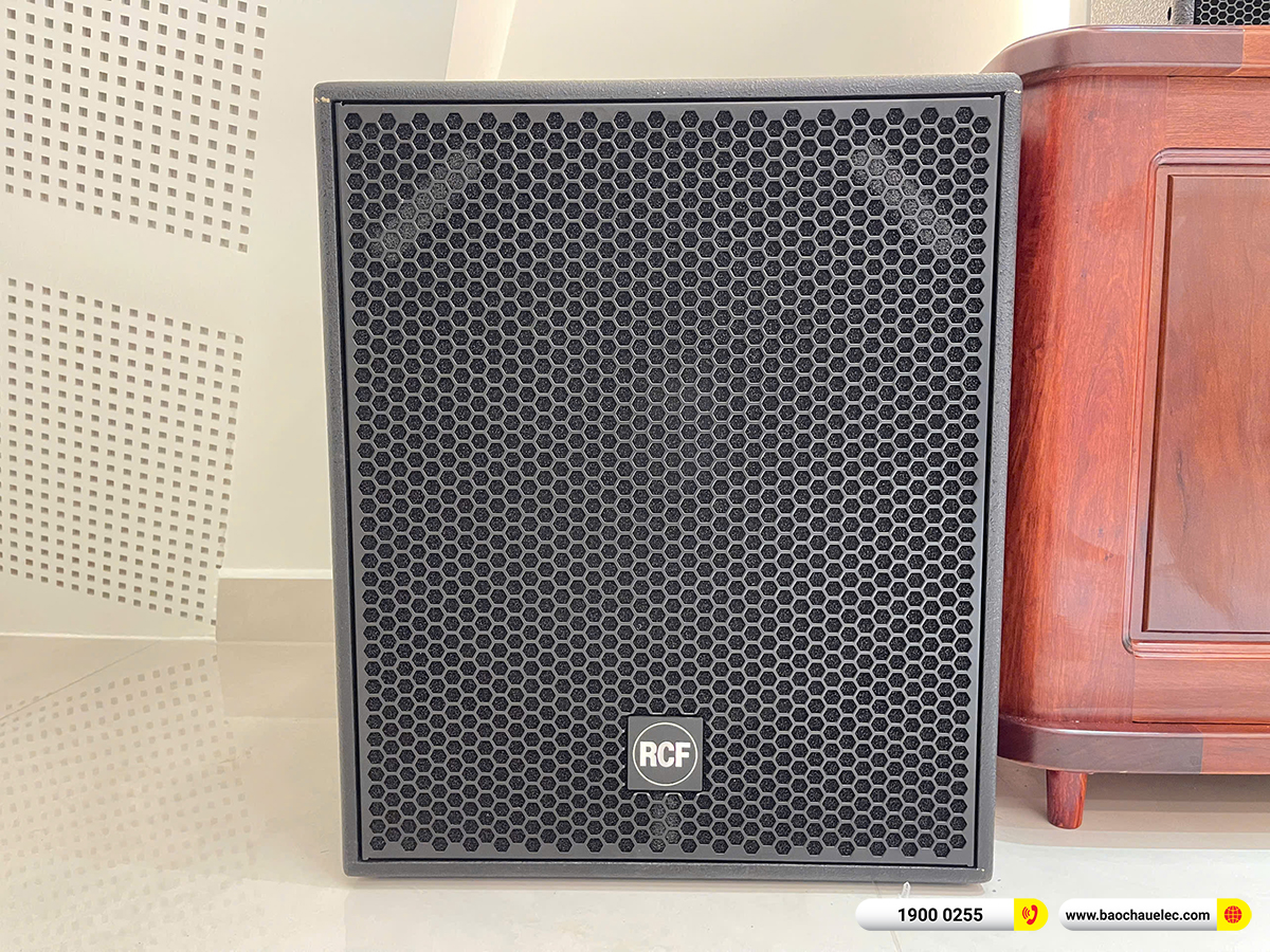 Lắp đặt d&agrave;n karaoke RCF hơn 200tr cho anh Duy tại H&agrave; Nội 