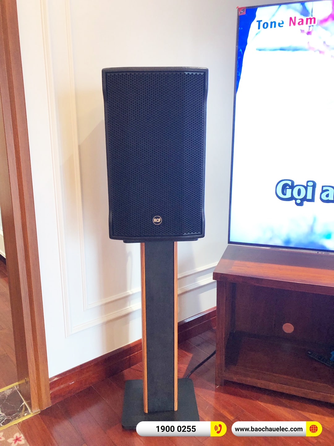 Lắp đặt d&agrave;n karaoke RCF hơn 103tr cho anh Hải tại H&agrave; Nội (RCF CMAX 4112, JBL V8, JBL VX8, Pasion 12SP, VM300,&hellip;)