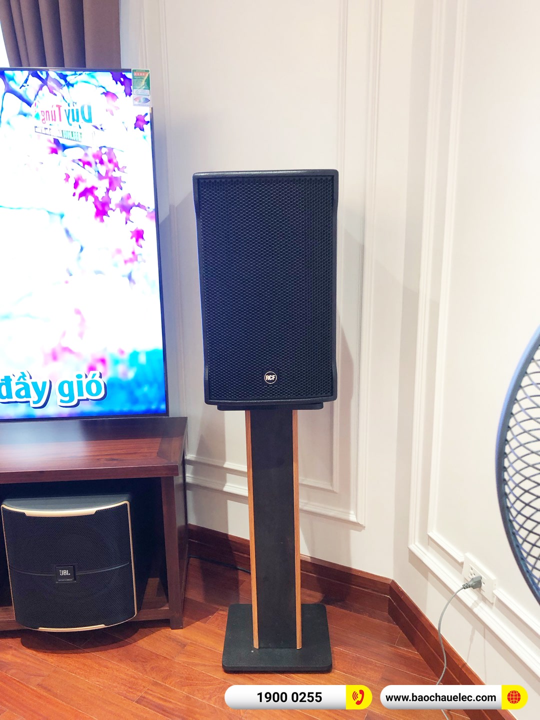 Lắp đặt d&agrave;n karaoke RCF hơn 103tr cho anh Hải tại H&agrave; Nội (RCF CMAX 4112, JBL V8, JBL VX8, Pasion 12SP, VM300,&hellip;)