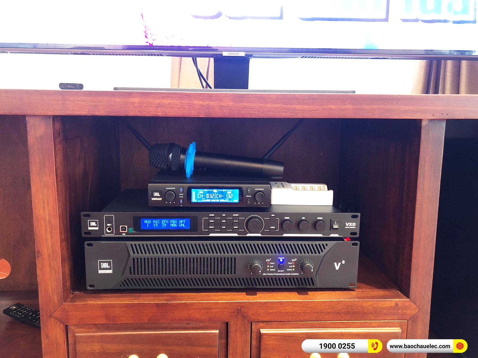 Lắp đặt d&agrave;n karaoke RCF hơn 103tr cho anh Hải tại H&agrave; Nội (RCF CMAX 4112, JBL V8, JBL VX8, Pasion 12SP, VM300,&hellip;)